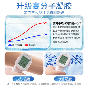 学生宿舍家用凝胶冰坐垫凉席沙发垫降温神 冰垫床垫水床e垫子夏季