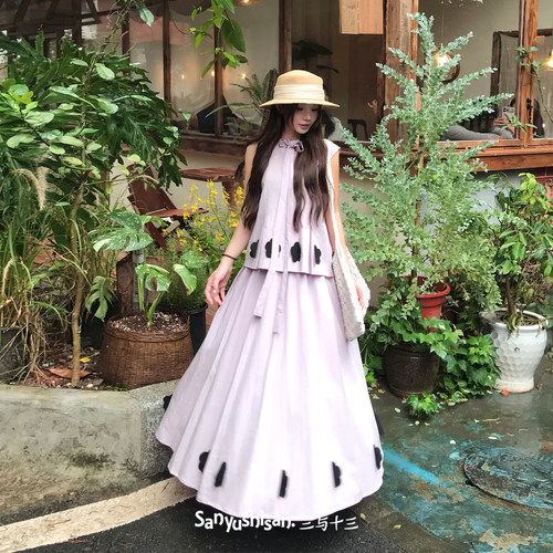 三与十三韩系显瘦百搭时尚套装