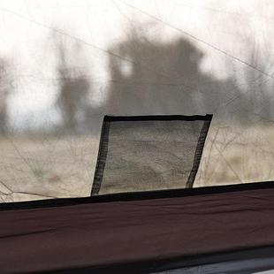 户露营帐篷单层金字塔半帐夏季内露营网纱帐防蚊半通jzt03风帐篷