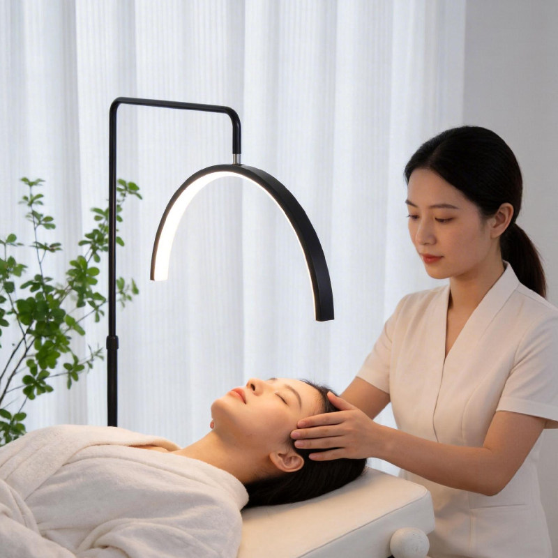 第三代升级无影美睫纹绣灯LED护眼美甲嫁接毛纹眉专用落地补光灯