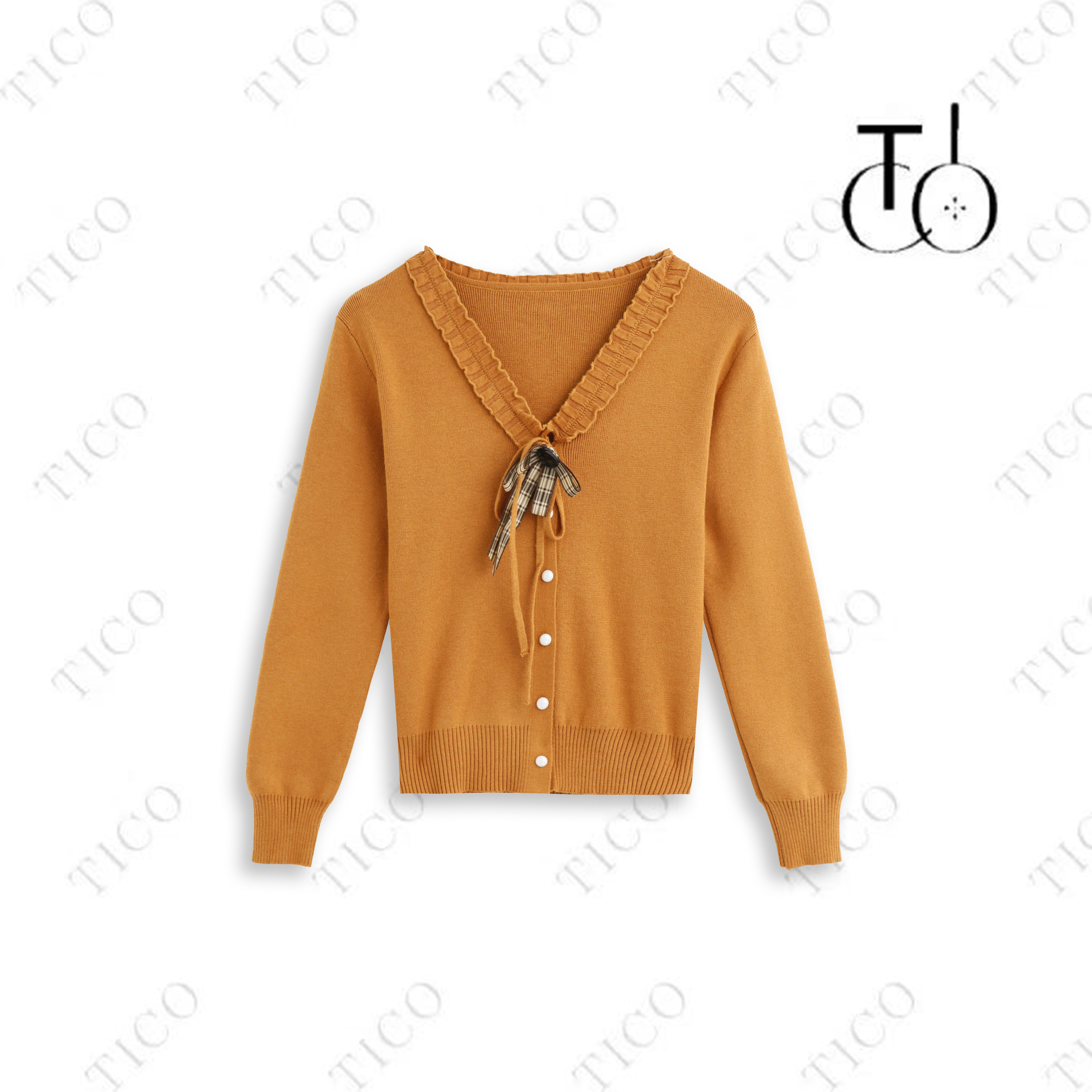 【甜甜专享】TICO汀可【水月毛衣】时尚百搭休闲毛衣