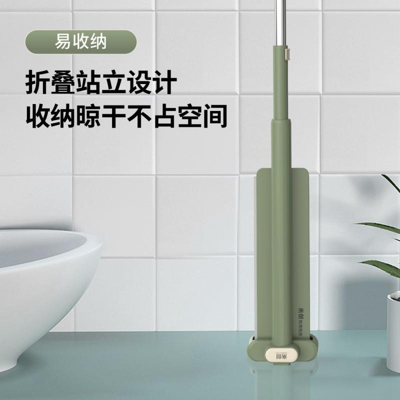 米创免手洗平板拖把加长旋转家用拖地干湿两用懒人拖布桶墩布