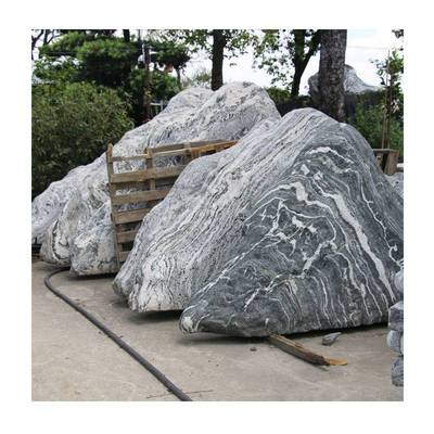 装饰靠山雪浪石切片石2023景观石假山装点风景石小型室内雪浪石