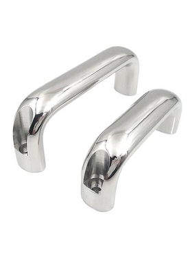 304不锈钢拉手椭圆形明装型柜门把手UADS100/116/132/150/164/196