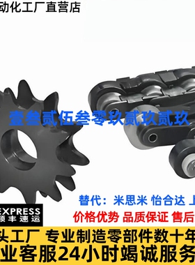怡合达VLW02 VMW01 MW02 VMV81-BS10-BS25倍速链轮/链条/接头