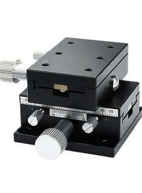 E-EIL31/36/61/66-L50/60/90/燕尾槽XY轴手动精密位移台齿条滑台