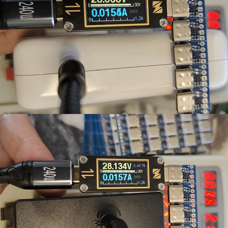 现货ZYPDFS诱骗器PD.1触发28V140W供电改造PD转激活工厂老化