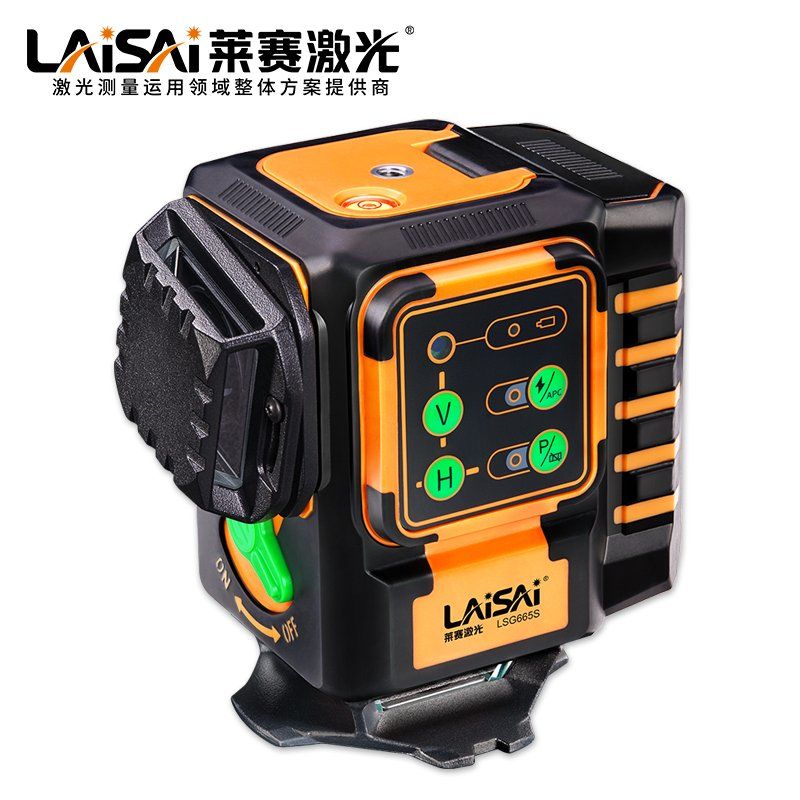现货速发莱赛12线绿光贴地仪高精度高亮度贴墙仪LSG665S新款水平