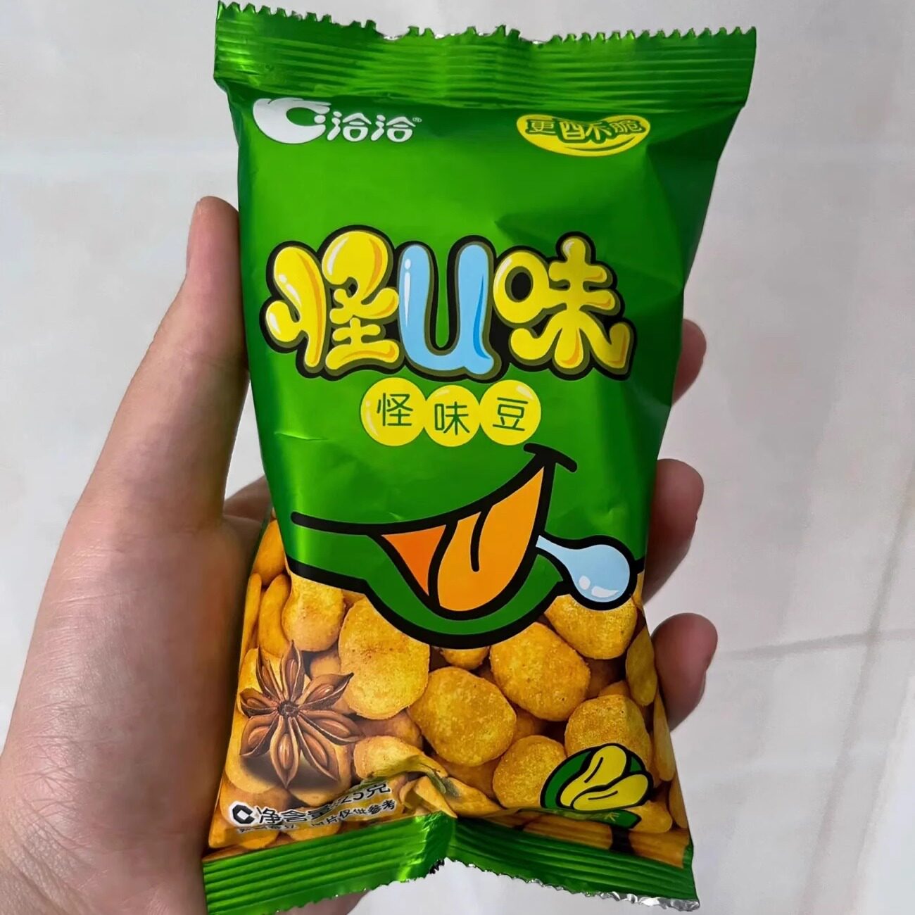 【新货】洽洽怪味豆恰恰怪U味蚕豆兰花豆五香味麻辣儿时零食