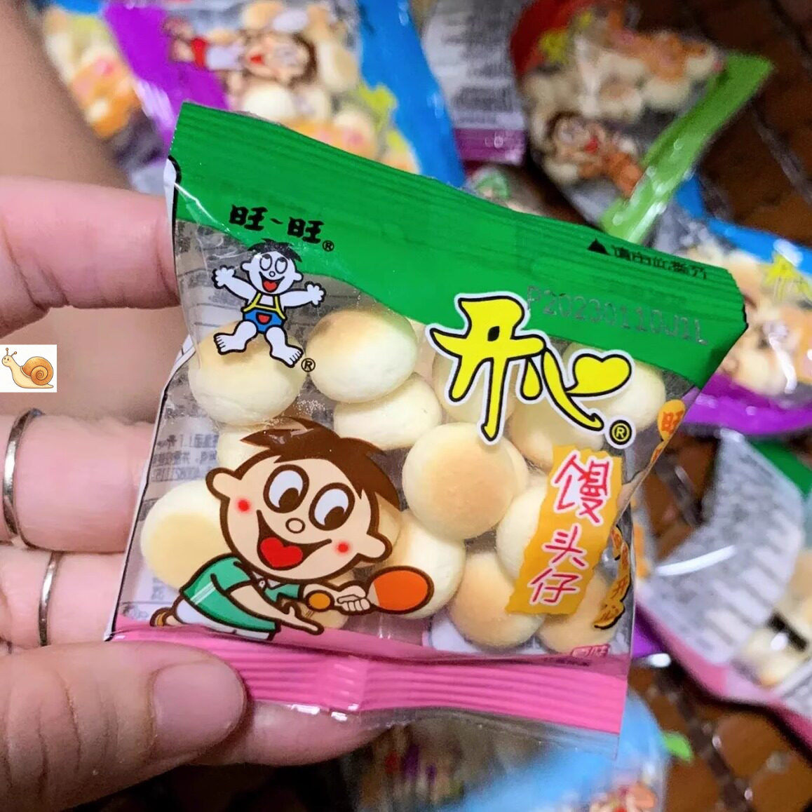 【新货】旺旺旺仔小馒头小包装饼干儿童零食膨化散装零食小吃