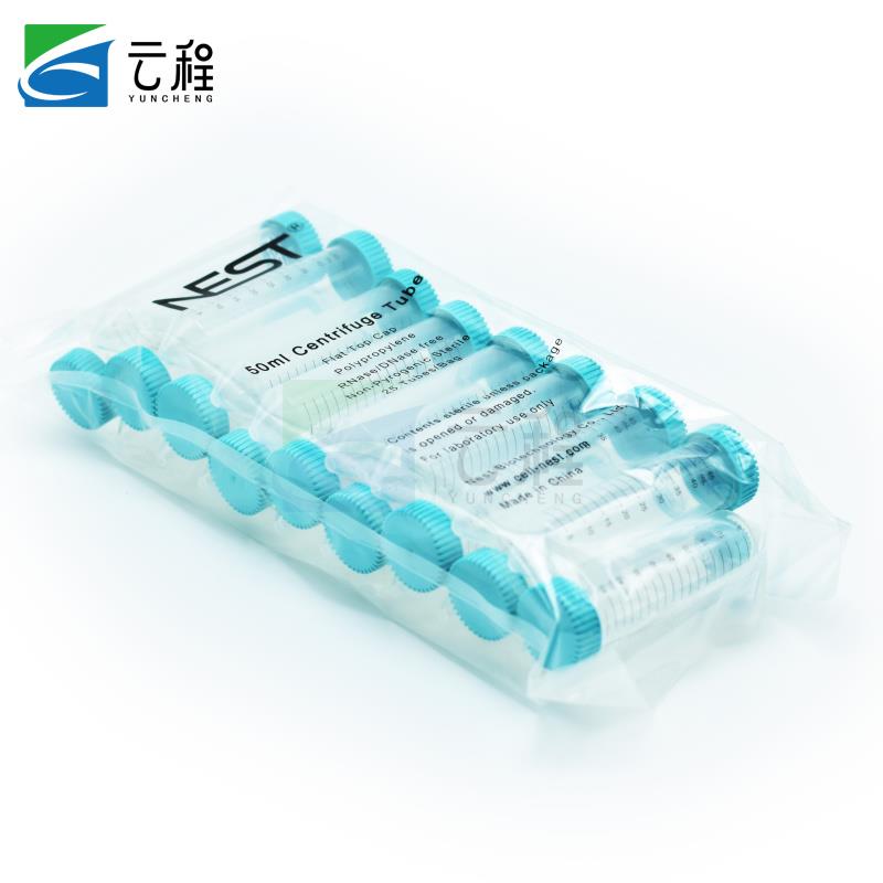 NEST耐思离心管 15ml 50ml尖底 平底带吸塑离心管架 耐思离心管