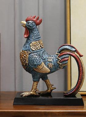 大吉大利公鸡家居酒柜摆件开 业礼品乔迁新居礼物客厅送朋友装饰