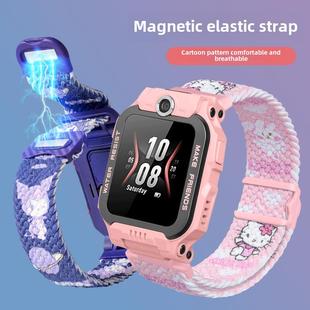 哪咤冰适合小天才印花磁带Z11 Z6S儿童手表编织腕带 Z10