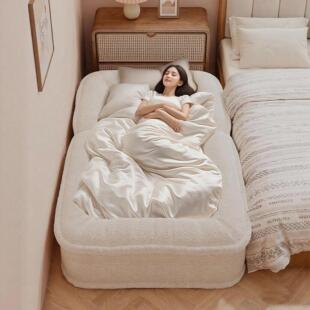 人类狗窝可躺可睡卧室折叠沙发床阳台单人榻榻米休闲躺椅懒人沙发