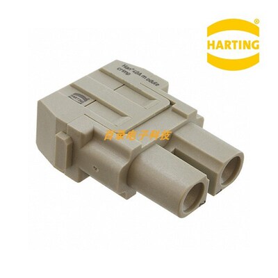 harting浩亭 哈丁 09140023102 HAN C 40A 模块 冷压2芯母插头