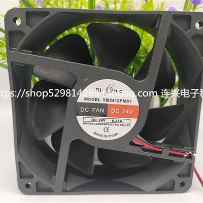 YM2412PMS1 Bi-onic 12038 散热风扇 DC24V 0.35A 高质量轴流风机