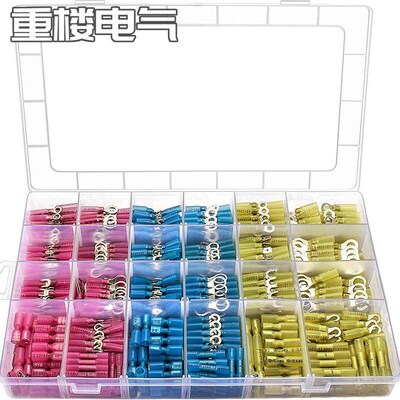 BHT/RV环形/U型SV/MDD/FDD热收缩连接器防水热缩接线端子组合套装