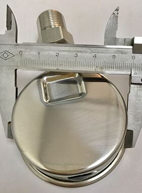 耐震压力表 k61 1mpa 直径60mm (前壳68mm 背后61mm) 螺纹m20x1.5