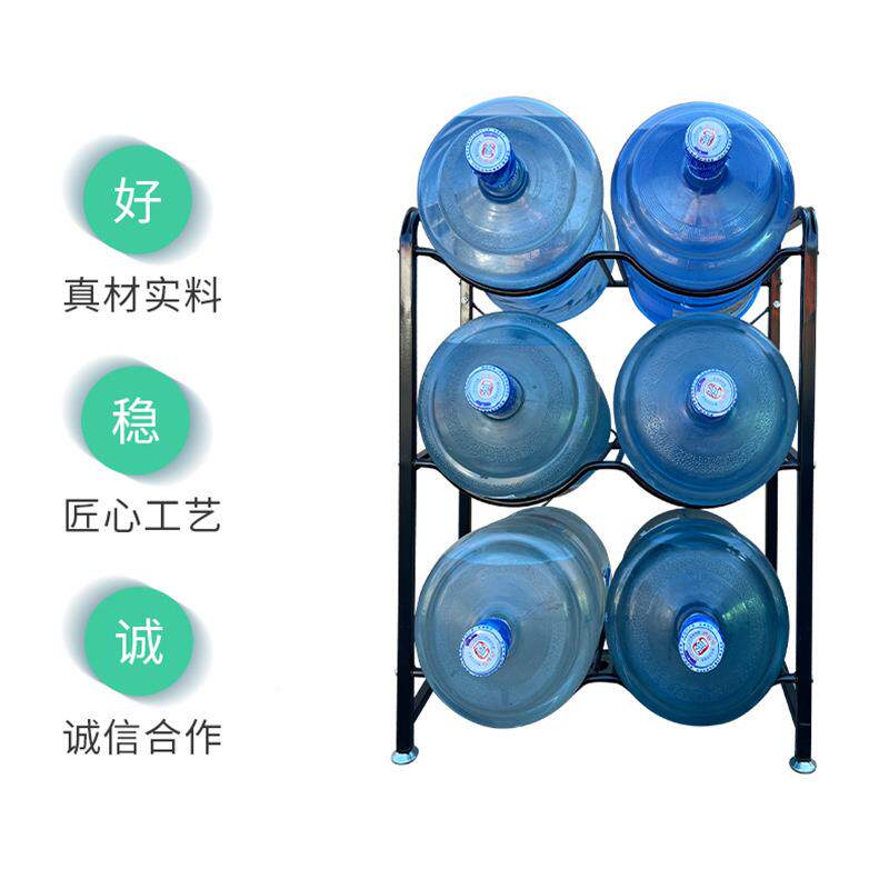 新款多层水桶架昌翔新品三陈四五层单双排桶装水支架纯架净水放列