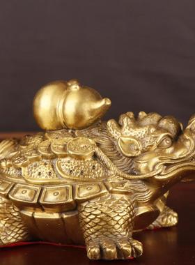 铜记铜龟葫芦龙龟福禄杨金龟家0117钱居办公室八宝福禄龟