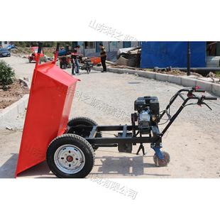 筑工式地建汽油翻斗车无品牌/小型土方推拉输运车手推工地运料灰