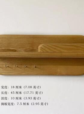 挂衣架墙挂上壁挂入户门口玄关实木衣钩墙上钥匙75971挂衣服钩置