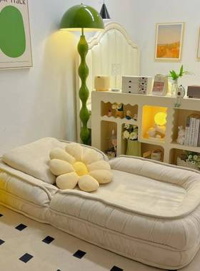 类狗9714窝懒人沙发可人睡可躺阳台单人巨大榻榻米网卧室红房间小