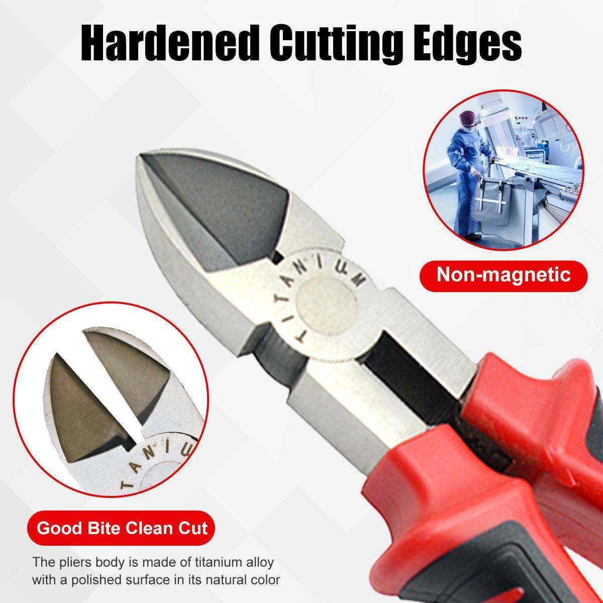 SFRE2YA338T04钛合金斜口钳1无磁钛合工金具