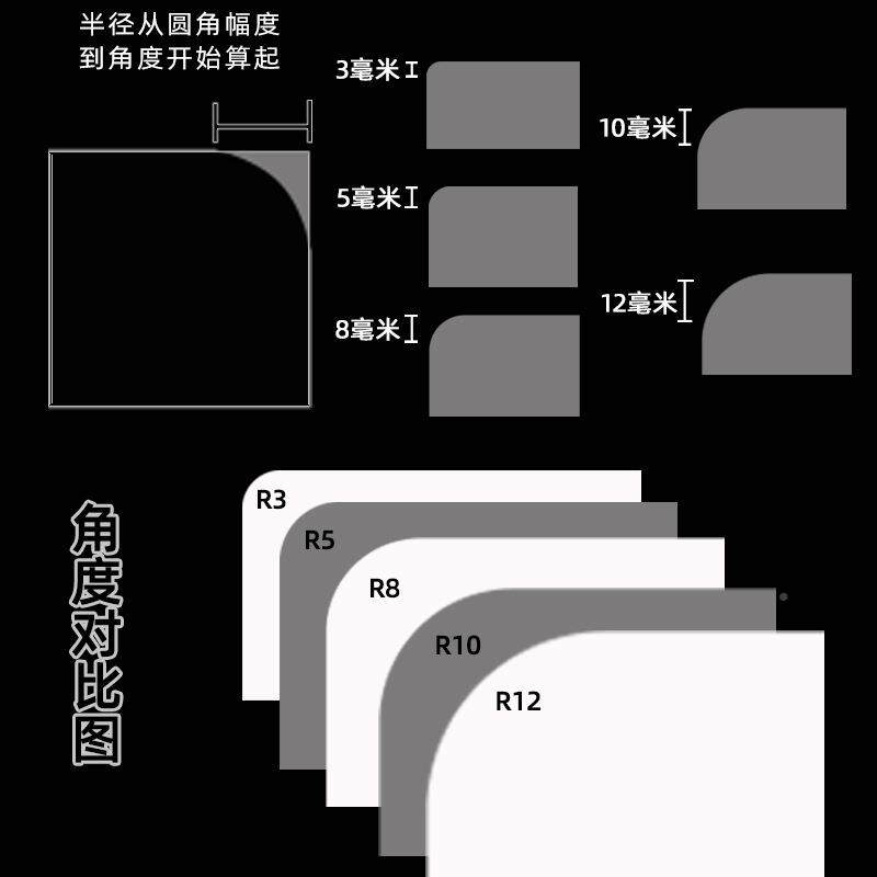 东巡专业型倒器圆角器剪角角C-002钳倒角胶钳PVC桌垫不干卡片打圆