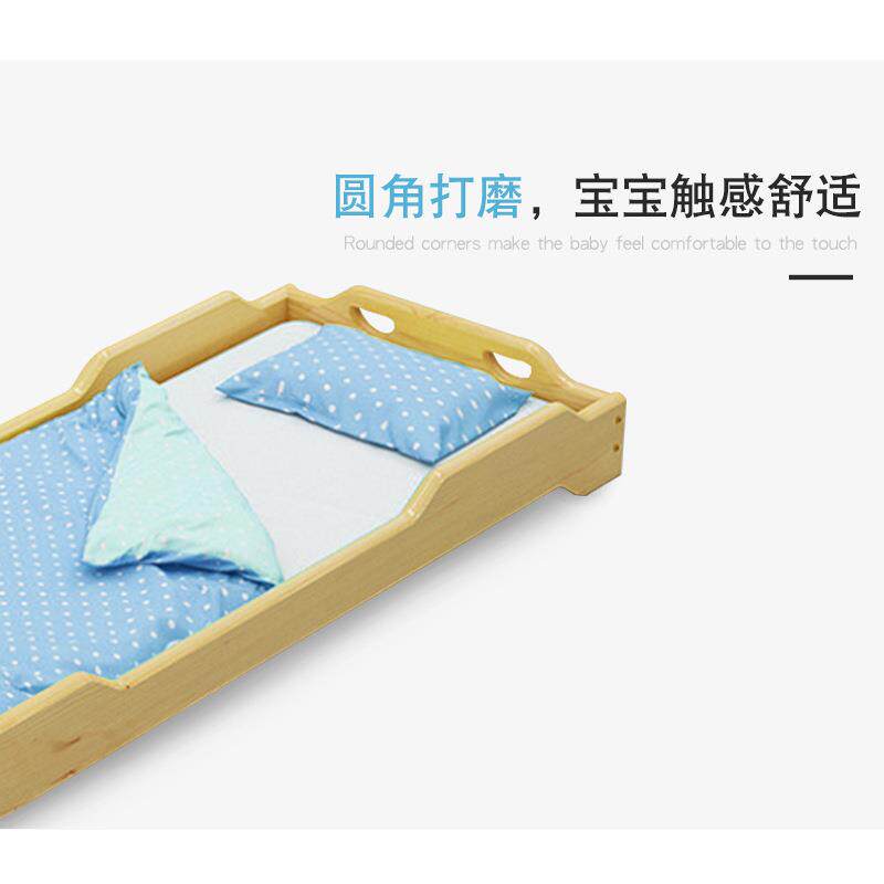 幼单儿园床专用GXHC-S00儿童午睡学床早教人小叠床实木小生午休托