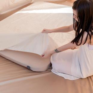 尤米户外充气垫床罩床单外露营营吸湿透气户潮垫ym657216床垫床防