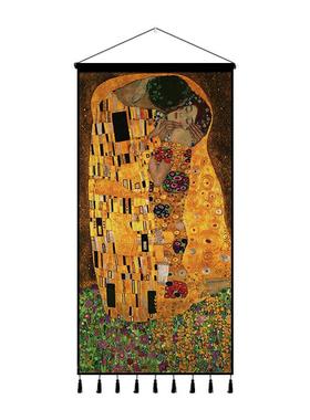 毯7L8K术艺挂装饰画大F765M5HT尺寸布艺挂画卧室走玄关廊墙壁挂布