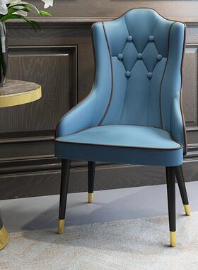 接待谈椅合桌简约现洽代设计师样板间椅组子家用意式轻ZG-63225奢