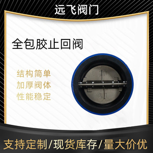 天津逆止阀防倒流单向阀H77J-10手动蝶形逆止阀消防dn250止回阀