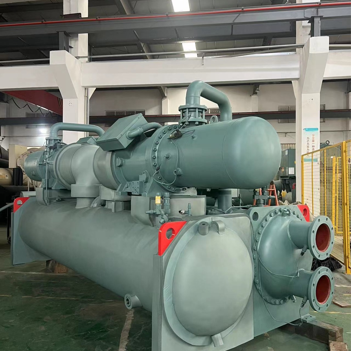 中央空调YEWS415制冷量1455螺杆冷水机热泵机组