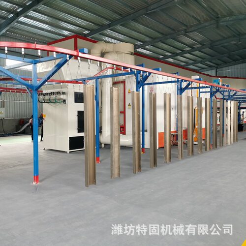 加工定制大旋风自动回收循环系统不锈钢喷粉室三明治结构塑料粉房
