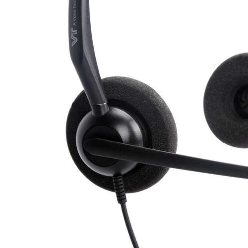 VT2000话务员耳麦头戴式降噪客服耳机双耳高清学生网课培训轻耳机