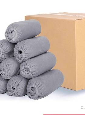 【1000只装】一次性鞋套加厚无纺布防滑家用室内看房耐磨机房脚套