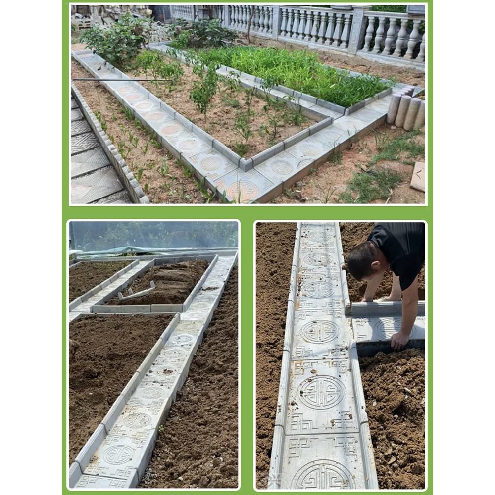 菜地沟板模具菜地沿路田园菜沟板水泥成品庭院花园菜园地沟板模型