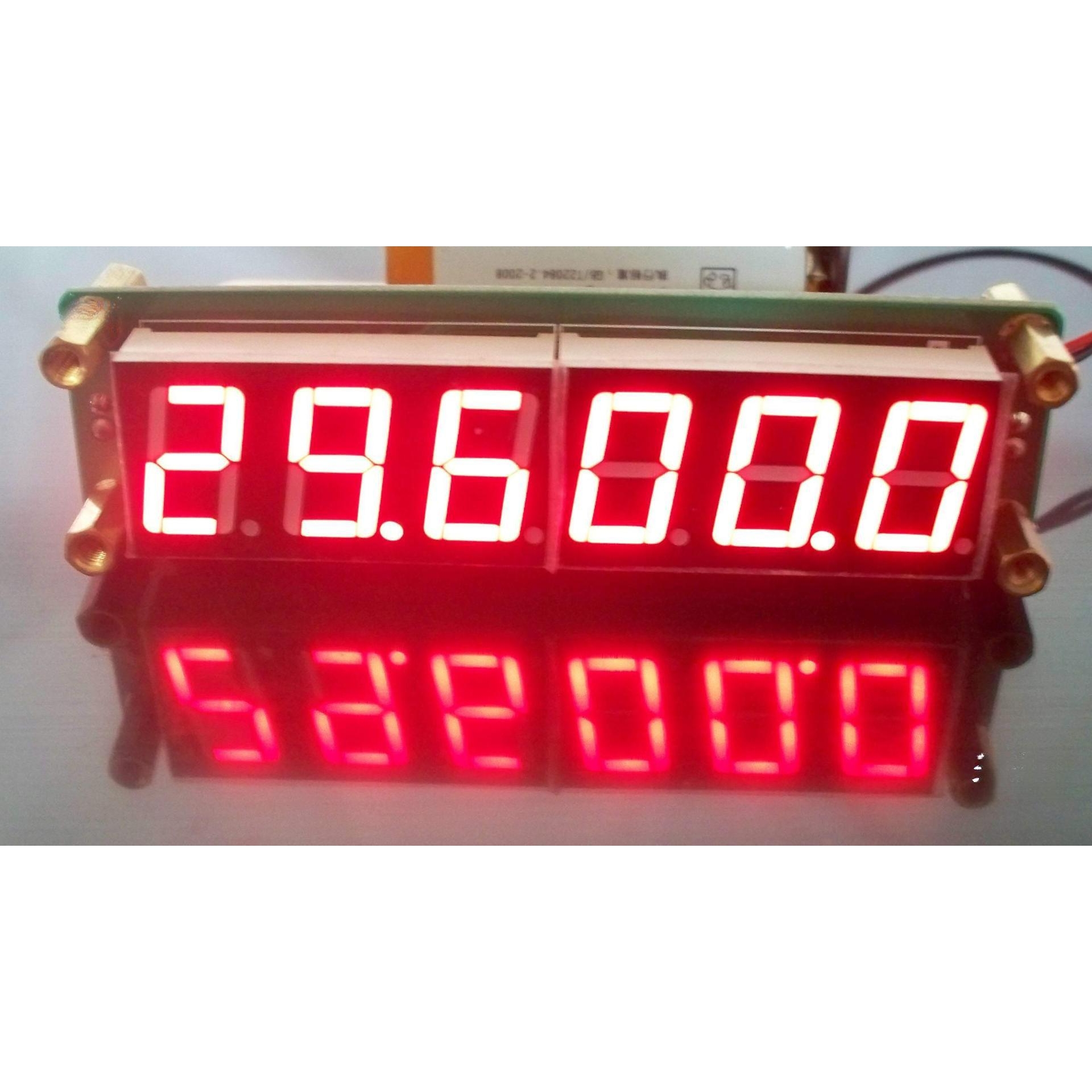 PLJ-6D-A频率计频率显示组件频率测量模块0.1MHz~65MHz