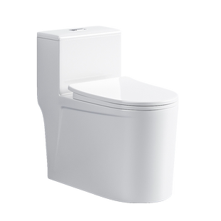 浪鲸普通马桶家用卫生间一级水效坐便器脚踢大管径防臭易洁防堵