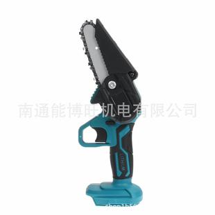 升级迷你电锯锂电锯家用单手锯伐木电动锯无线圆林修枝锯 新款