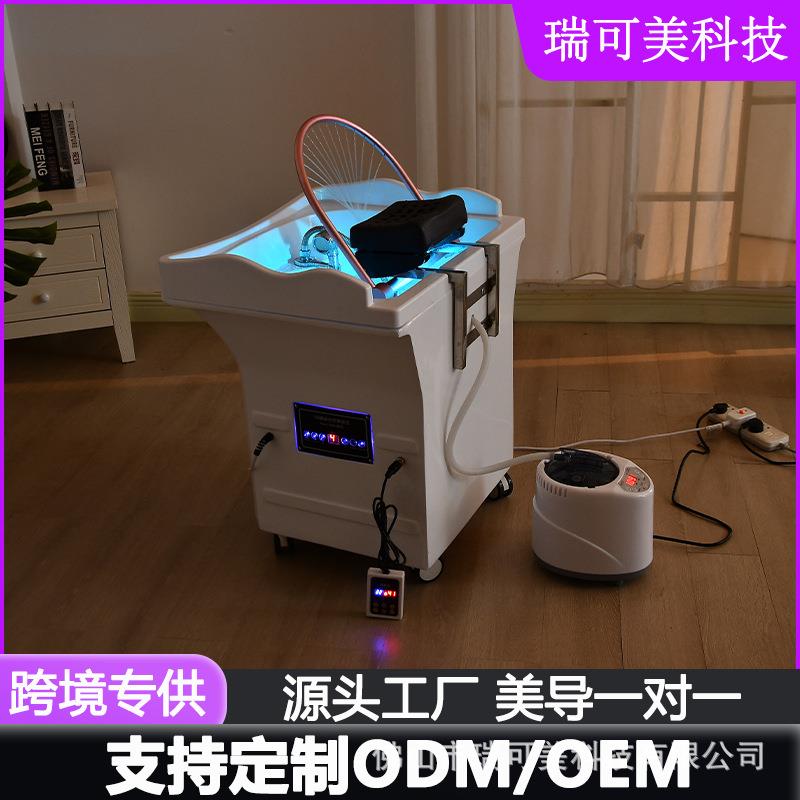 新款泰式头疗仪SPA熏蒸水循环光疗经络按摩头部养护头疗盆洗头机