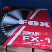 金狐锯片德国FOX铝合金锯片250 3.0 120T木工圆锯片金福