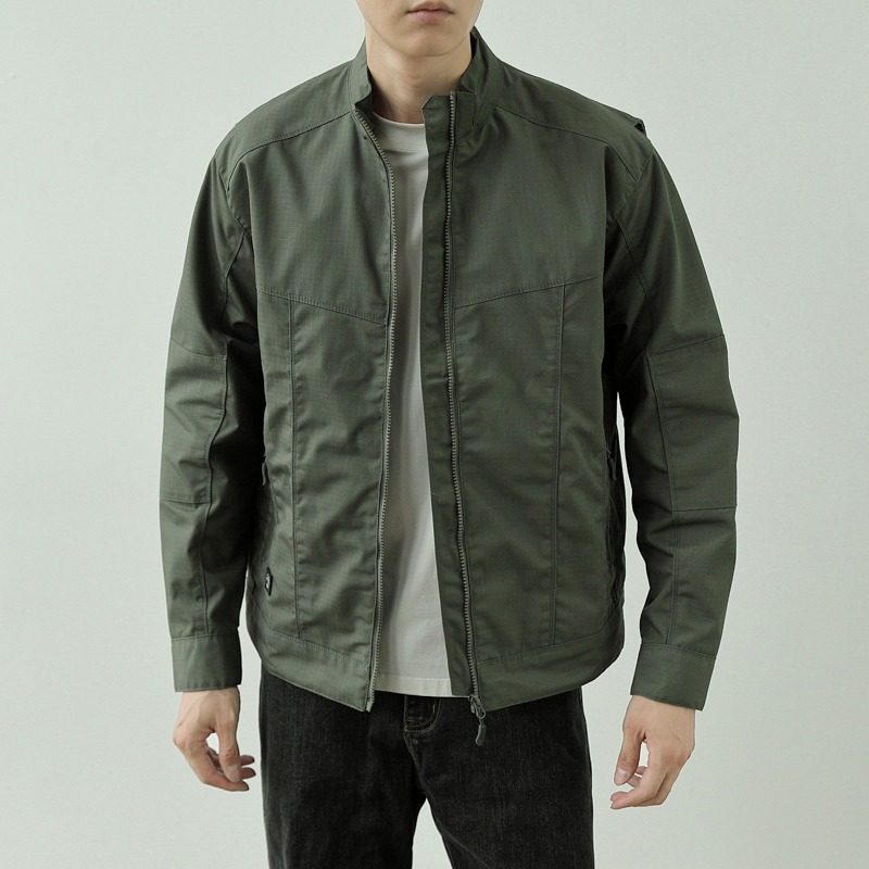 春秋户外单层冲锋衣男士薄款透气军迷防水风衣战术外套登山服夹克