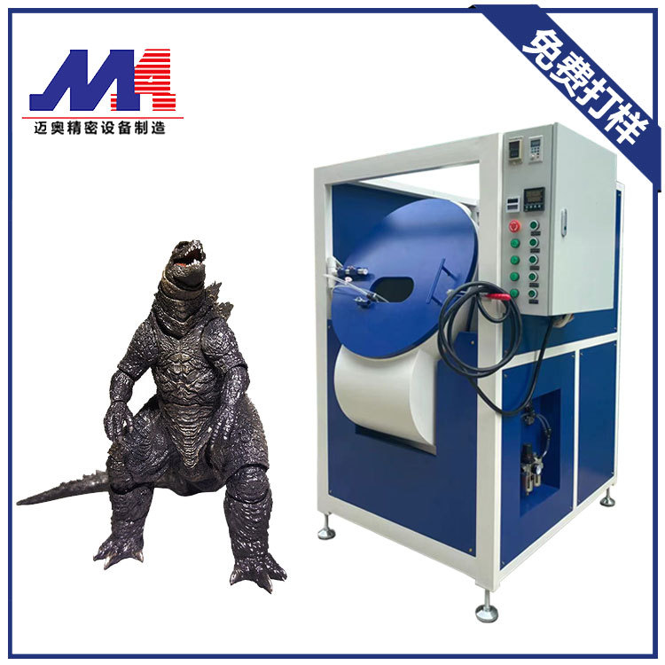 滚喷机厂家小型喷胶机塑胶玩具摆件PVC玩具滚喷机喷胶机设备
