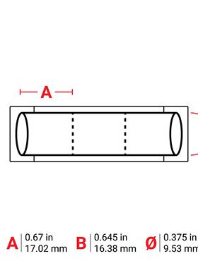 HYZNX-375-22-WT-J-13R/17.02x6.38贝迪BADY-热缩套管聚烯烃