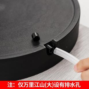 52N新024款 $%p用小型 千里江山圆茶盘茶托盘蓄储水干泡盘茶台Fh
