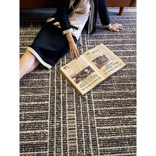 xyt念!C*周年限定粗花纪呢山茶花5号客厅卧室BBC羊毛茶几地款毯