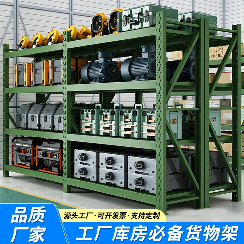加厚承重重型横梁仓储货架